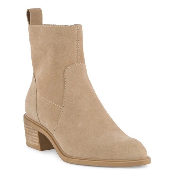 Dolce Vita Women's Bryson Bootie, Taupe Suede, 9 Medium - Picture 1 of 1
